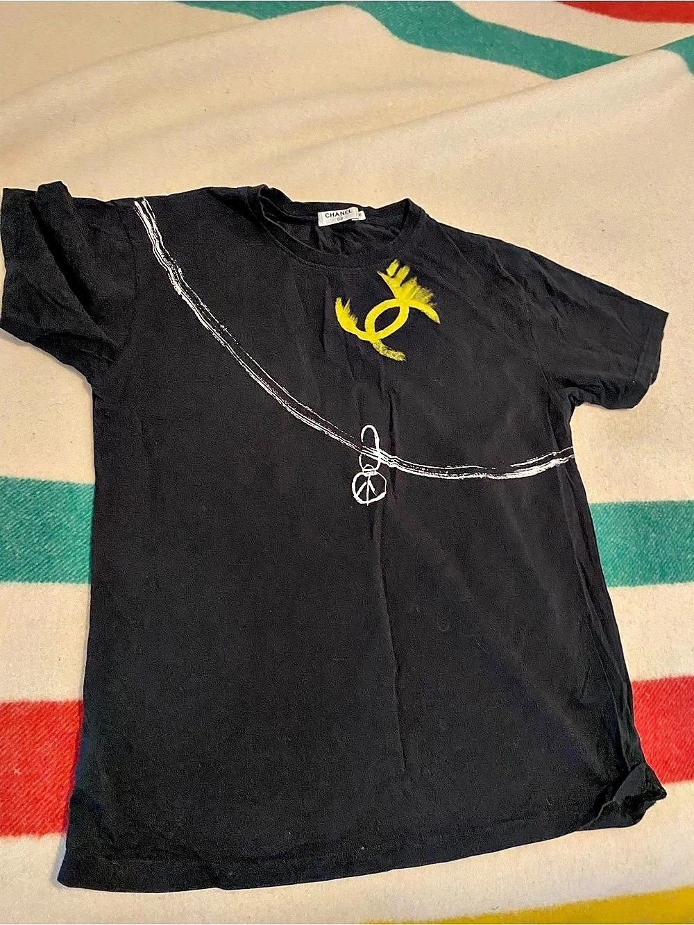 Chanel Graphic Cotton Short Sleeve Tee